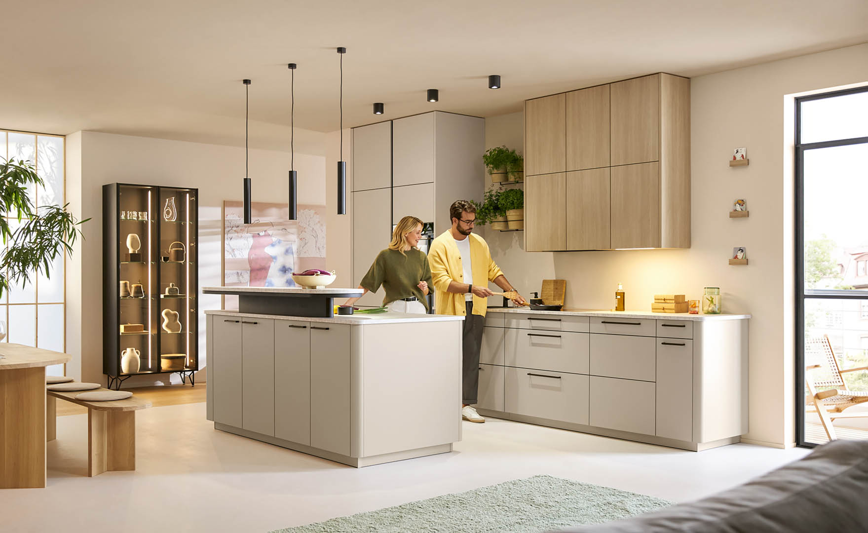Cocina abierta SALONA