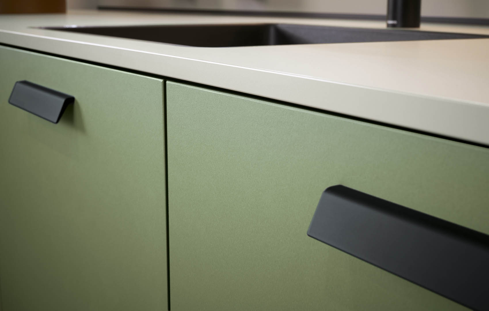 Lacado mate Velvet next125 tacto sedoso superficie uniforme cocina Málaga