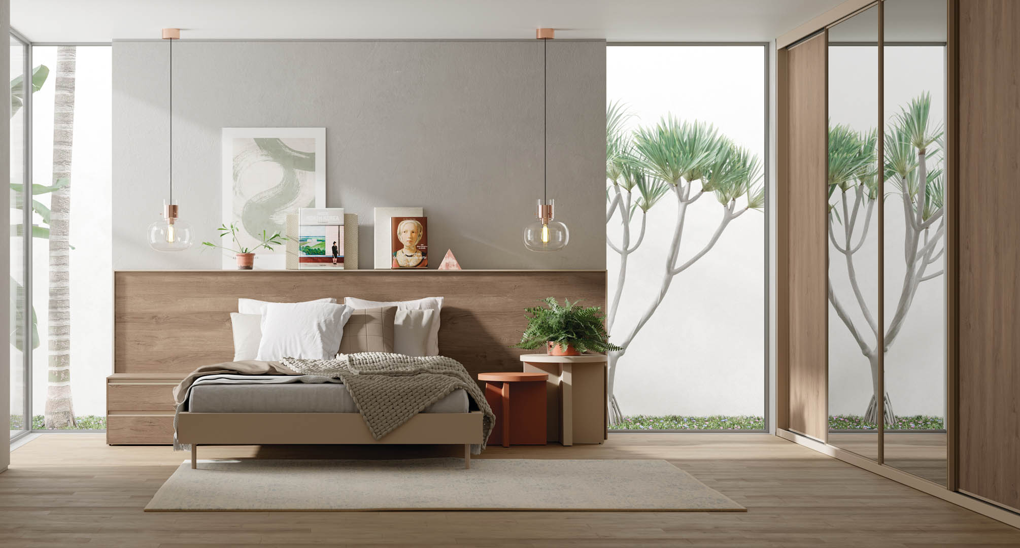 Jotajotape youth bedroom modular system contemporary design showroom Málaga Ambientes