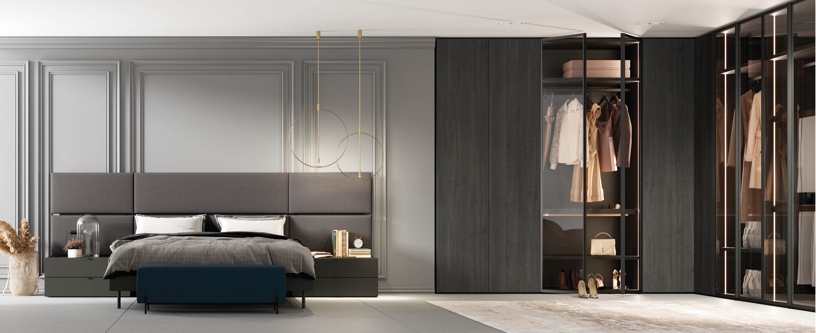 Jotajotape modular wardrobe sliding doors efficient storage system