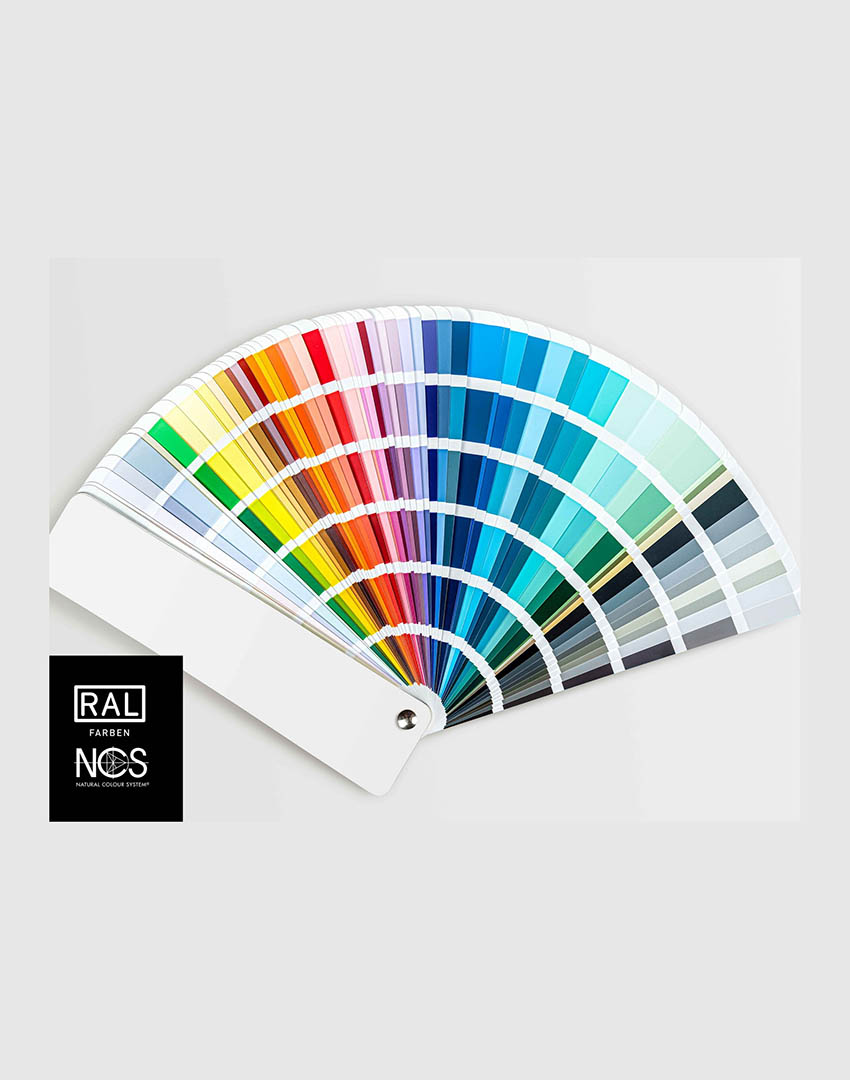 Abanico RAL NCS sistemas cromáticos next125 personalización color cocina premium