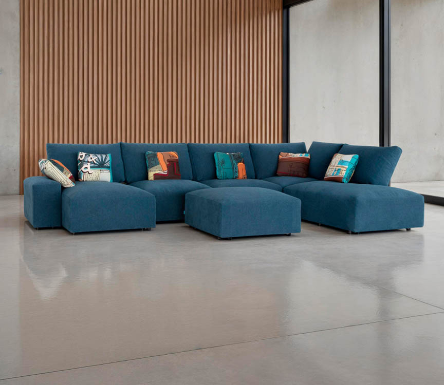 Fama sofás - Sofá relax con sistema de reclinación manual